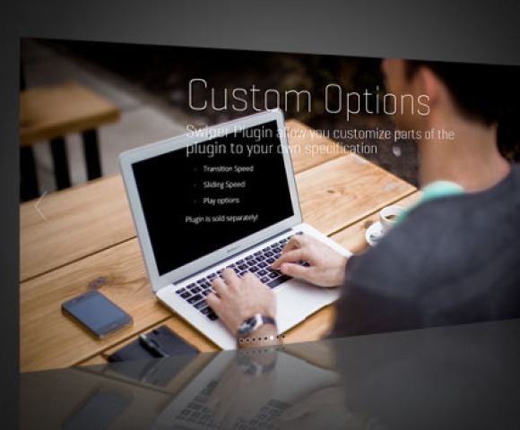 Swiper Full Screen Slider for Vertical Themes