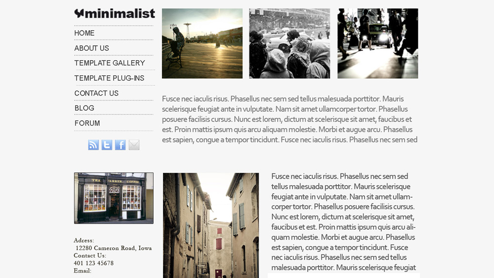 Minimalist weebly theme Premium Weebly Templates and Weebly Themes