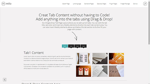  DD Tab Page Layout (milo 4.0+)