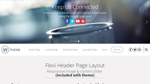  Flexi Header Page Layout